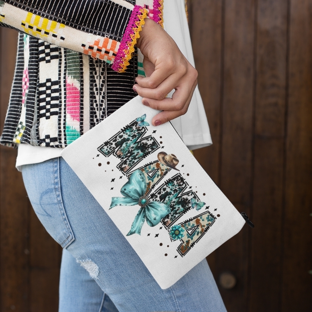 Mama Zipper pouch  for makeup